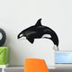 Killer Whale Illustration Side Wall Decal