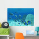 Pod Bottlenose Dolphins Chase Wall Decal
