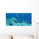 Pod Bottlenose Dolphins Tropical Wall Decal