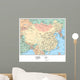 Political Map China Wall Decal