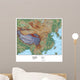 Map China Wall Decal