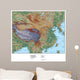 Map China Wall Decal