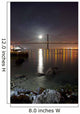 Harvest Moon Sets over Wall Decal