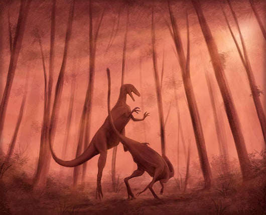 Two Bicentenaria Argentina Dinosaurs Wall Decal