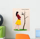 Size Archaeopteryx Perched Tree Wall Decal