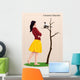 Size Archaeopteryx Perched Tree Wall Decal