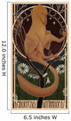 Deinonychus Antirrhopus Reconstructed Art Wall Decal