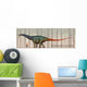 Brontosaurus Excelsus Size Comparison Wall Decal