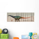 Brontosaurus Excelsus Size Comparison Wall Decal