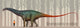 Brontosaurus Excelsus Size Comparison Wall Decal