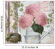 Still Life Hydrangea Wall Mural