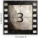 Vintage Movie Countdown Wall Mural