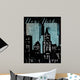 Retro Cities Wall Mural