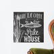 Lake House Sign Wall Mural