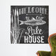 Lake House Sign Wall Mural