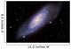 M106 Spiral Galaxy Wall Decal