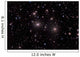 Supercluster Great Galaxy Cluster Wall Decal