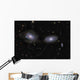 Gravitationally Distorted Galaxies Ngc Wall Decal
