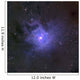 Iris Nebula Wall Decal Design 1