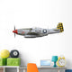 P-51d Mustang Nicknamed Shimmy Wall Decal