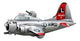 Cartoon Illustration Boeing B-17 Wall Decal Design 2