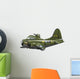 Cartoon Illustration Boeing B-17 Wall Decal Design 1