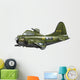 Cartoon Illustration Boeing B-17 Wall Decal Design 1