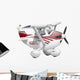 Illustration Cessna 182 Aeroplane Wall Decal