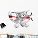 Illustration Cessna 182 Aeroplane Wall Decal