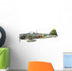 Illustration Mitsubishi A6m2 Zero Wall Decal Design 2