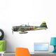 Illustration Mitsubishi A6m2 Zero Wall Decal Design 2