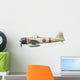 Illustration Mitsubishi A6m2 Zero Wall Decal Design 1
