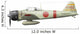 Illustration Mitsubishi A6m2 Zero Wall Decal Design 1