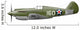 Illustration Curtis P-40 Warhawk Wall Decal