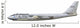 Illustration Boeing B-47e Stratojet Wall Decal Design 1
