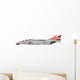 Illustration Us Navy F-4n Wall Decal