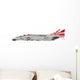 Illustration Us Navy F-4n Wall Decal