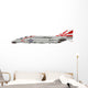 Illustration Us Navy F-4n Wall Decal