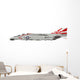 Illustration Us Navy F-4n Wall Decal