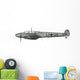 Illustration Messerschmitt Bf-110c German Wall Decal