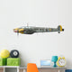 Illustration Messerschmitt Bf-110d German Wall Decal Design 2