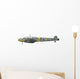 Illustration Messerschmitt Bf-110d German Wall Decal Design 1