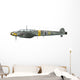 Illustration Messerschmitt Bf-110d German Wall Decal Design 1