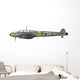 Illustration Messerschmitt Bf-110d German Wall Decal Design 1