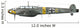 Illustration Messerschmitt Bf-110d German Wall Decal Design 1