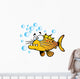 Cartoon Catfish Wall Decal