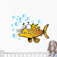 Cartoon Catfish Wall Decal