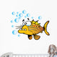 Cartoon Catfish Wall Decal