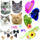 Cats Fashion Hats Wall Decal Stickers Wall Decal