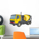 Yellow Cement Truck Wall Decal